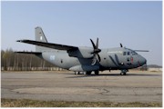 Alenia C-27J Spartan 06 blue (c/n 4115) is the first of three of the type on order for the Lithuanian Air Force and was delivered in December 2006. Click to enlarge.
