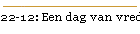 22-12: Een dag van vrede