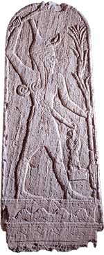 Baal au foudre de Ras Shamra (Musee du Louvre)