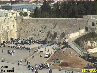 Cliquez sur l'image et vous serez en direct à Jérusalem