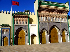 het koninklijk paleis Dar el-Makhzen