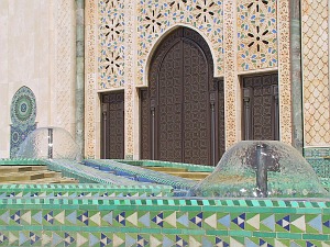 voorplein Hassan II moskee