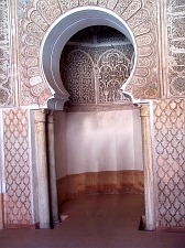 mihrab in de medresse