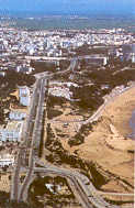 De avenue Mohammed V in Agadir