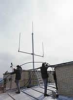 Antenne van het Astrid radionetwerk.