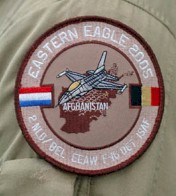 Badge van het tweede Nederlands-Belgische EEAW ISAF-detachement.