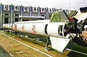 De Taepo dong 2 raket van Noord-Korea.
