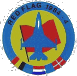 Badge Red Flag 1984-4