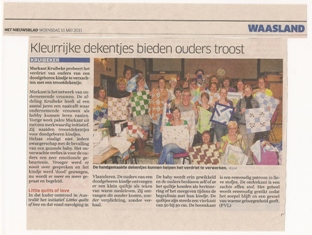 kleine versie artikel Het Nieuwsblad van 11 mei 2011, klik voor grotere versie.