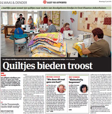 kleine versie artikel Gazet van Antwerpen 27 juni 2011, klik voor grotere versie.