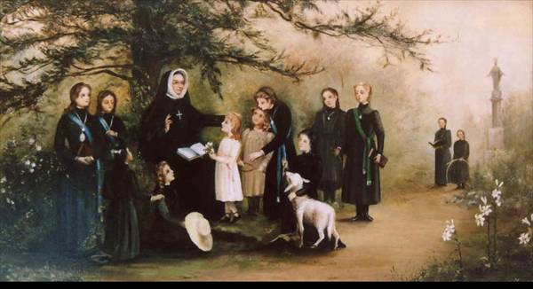 Ste Madeleine Sophie et les enfants