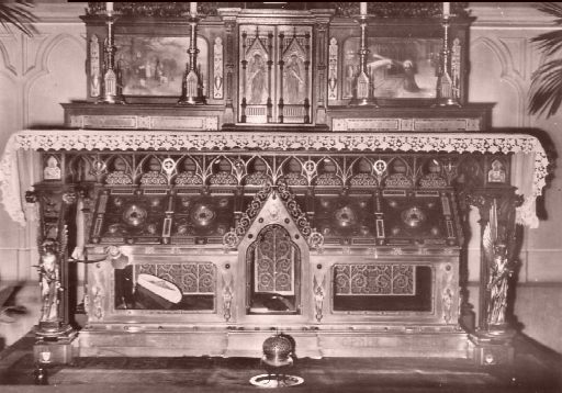 old altar of St Madeleine Sophie chapel