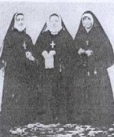 Les trois fondatrices: Mary Mc Nally, Anna du Rousier et Antonietta Pissorno