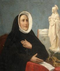 portrait de Ste Madeleine Sophie Barat jeune (collection Dr Zanarini)