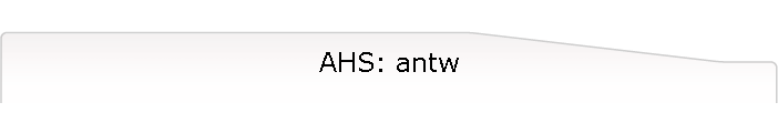AHS: antw