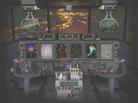 De gestandaardiseerde glass cockpit voorzien voor 519 C-130's in de USAF.