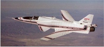 De Forward Swept Wing X-29.