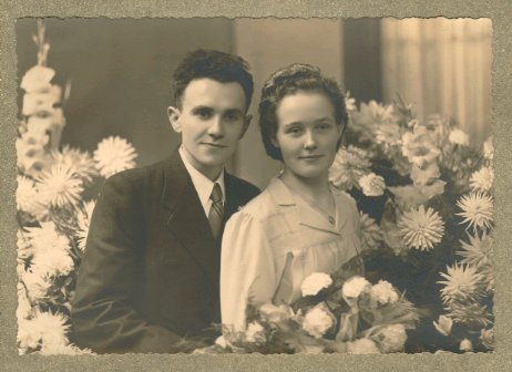 trouw ma en pa, 1945
