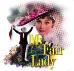 Rex Harrison & Audrey Hepburn in 'My Fair Lady'
