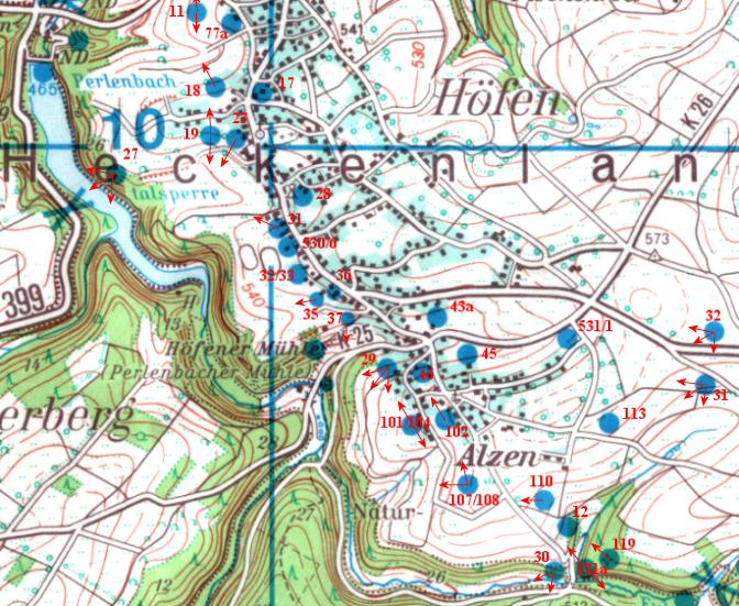 PILLBOX MAP HOEFEN-ALZEN