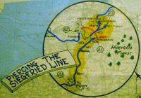 MAP PIERCING THE SIEGFRIED LINE