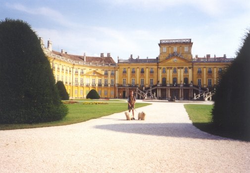 The palace of the Eszterhzys in Fertd.