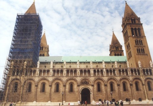 The four towers of the Saint-Peterscathedral.