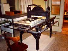 Lithographic handpress