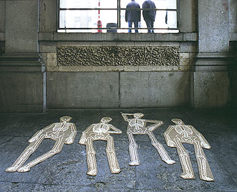  Les quatre morts de froid - Botanique Bruxelles 2001 