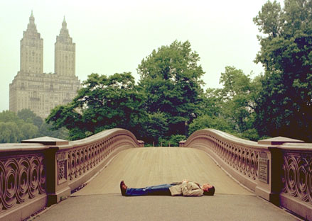 MW couch  l'entre du pont de Central Park  New York